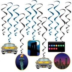 New York City Whirls, (Pack Of 6)