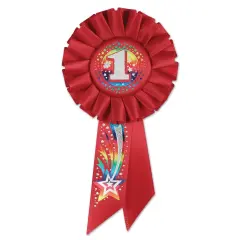 #1 Rosette (Pack of 6)