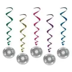 Disco Ball Whirls (Pack of 6)