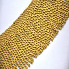 Belagio Bullion Fringe Trim, 6" Wide, Softer Collection, 15 Yards, Gold