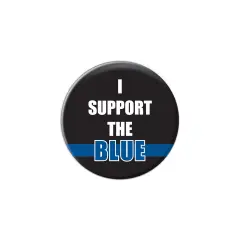 I Support The Blue Button, (Pack of 6)