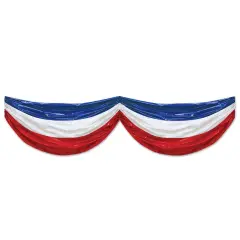 Patriotic Plastic Bunting (Pack of 6)