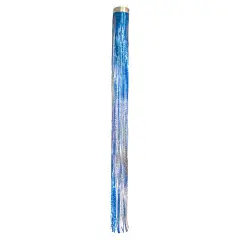 In the Breeze 9063 - Cobalt Blue Mylar Windsock - Holographic Windsock - Decorative and Humane Bird and Pest Deterrent