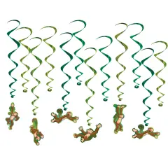 Monkey Whirls, (Pack Of 6)