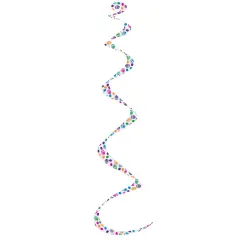 Printed Easter Egg Twirly Whirlys (Pack of 6)