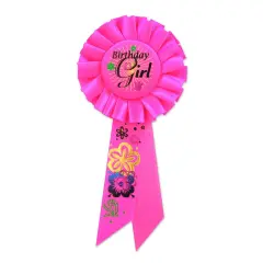 Birthday Girl Rosette (Pack of 6)