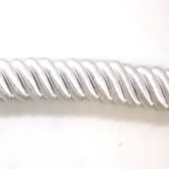 Belagio Cord Trim, 0.378" Wide, Softer Collection, 50 Yards, White