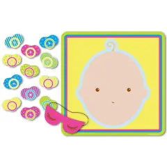 Pin The PacifierBaby Shower Game (Pack of 24)