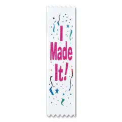 I Made It! Value Pack Ribbons (Pack of 3)