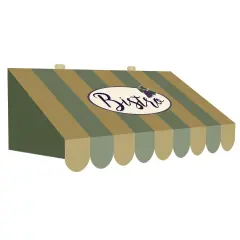 3-D Italian Awning Wall Decoration, (Pack Of 6)