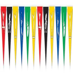 Summer Sports Pennant Banner (Pack of 12)