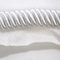 Belagio Lip Cord Trim, 0.375" Wide, Softer Collection, 50 Yards, White