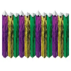 2-Ply FR Diamond Metallic Fringe Drape (Pack of 6)