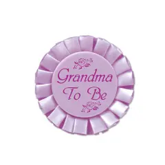 Grandma To Be Satin Button (Pack of 12)