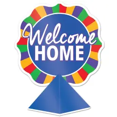 3-D Foil Welcome Home Centerpiece, (Pack Of 12)