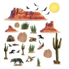 Wild West Desert Props (Pack of 12)