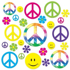 Retro 60's Cutouts (Pack of 12)