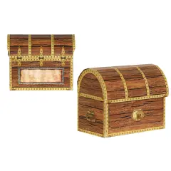Pirate Treasure Chest Favor Boxes (Pack of 12)