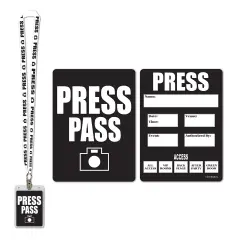 Press Party Pass (Pack of 12)