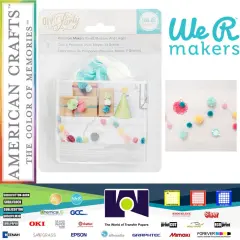 We R Memory Keepers EMBELLISHMENT MAKERS DIY Party Pom Pom Maker 660788