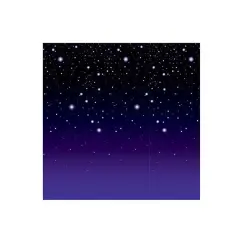 Starry Night Backdrop (Pack of 6)