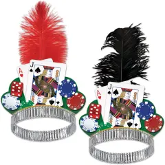 Casino Night Tiaras (Pack of 50)