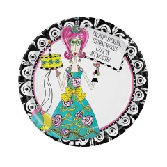 Dolly Mamas Adult Celebration Plates, (Pack Of 12)