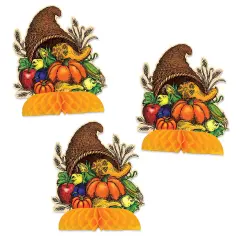 Cornucopia Centerpiece (Pack of 12)
