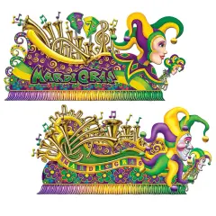 Mardi Gras Float Props (Pack of 12)