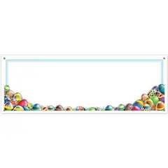 Easter Egg Hunt Sign Banner (Pack of 12)