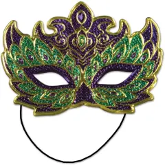Mardi Gras Costume Mask (Pack of 12)