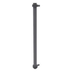 18 Inch Refrigerator Pull With Groovy Accents - 402G-Rp-Gym