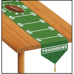 Printed Game Day Football Table Runner (Pack of 12)