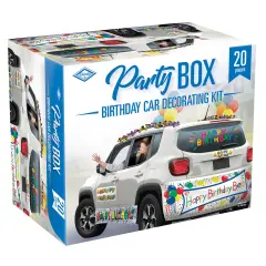 Birthday Car Party Box, (Pack Of 6)