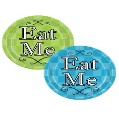 Alice In Wonderland Plates (Pack of 12)