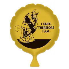 I Fart... Therefore I Am Whoopee Cushion (Pack of 6)