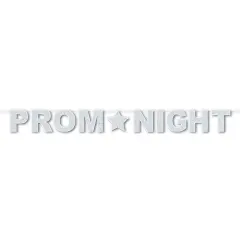 Glittered Prom Night Streamer (Pack of 12)