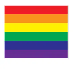 Rainbow Insta-Mural Photo Op, (Pack of 6)
