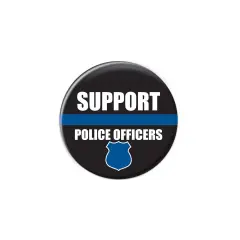 Support Police Officers Button, (Pack of 6)