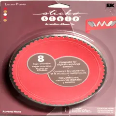 Sticko Style Aurora Flora Accordion Album With Keepsake Tin