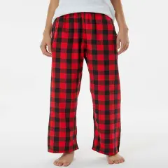 Boxercraft&reg; Fabrication Youth Flannel Pants Red/ black buffalo