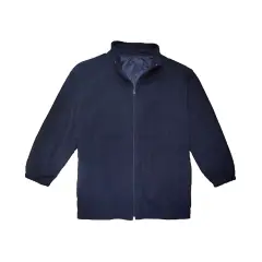 Youth Polar Fleece Zip-Up Jacket | RADYAN&reg; Navy