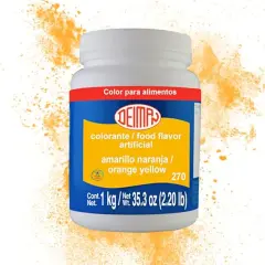 Deiman&reg; Artificial Food Color Orange Yellow 270 2.2 lb