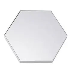 8" wide HEXAGON MIRRORS Party Wedding Centerpieces Wall Table