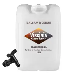 Balsam & Cedar Fragrance Oil (Our Version of the Brand Name)(25 LB Tote with Spigot) for Candle Making, Soap Making, Tart Making, Room Sprays, Lotions, Car Fresheners, Slime, Bath Bombs, Warmers&hellip;