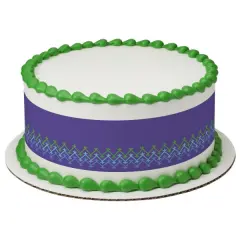 Felicitaciones por tu Graduaci&oacute;n Sarape Edible Cake Topper Image Strips