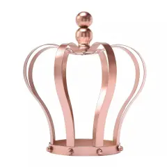 ROSE GOLD 9" tall Metal Crown Cake Topper Cupcake Events Centerpiece