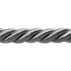 20 yards of Savannah 3/8" Twisted Cord Trim | 20 yard cut Gray