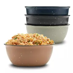 American Atelier Cereal Bowls Set of 4, 19-Ounce Microwave, and Dishwasher Safe