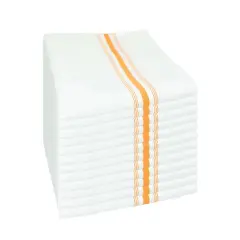 12 Pack Bistro Napkins Orange
